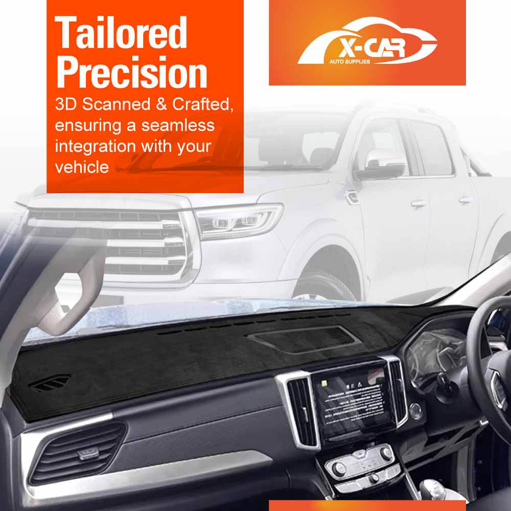 Dash Mat for GWM Cannon/Cannon-L/Cannon CC/Cannon-L CC 2021-2024 Non-Slip Microfiber Pad Cover Interior Accessories