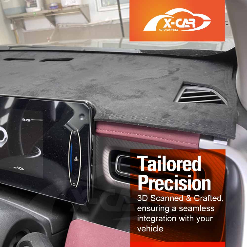 Dash Mat for GWM Cannon 2024-Onwards Non-Slip Microfiber Dashboard Pad Interior Accessories
