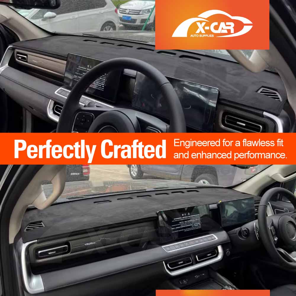 Dash Mat for GWM Cannon 2024-Onwards Non-Slip Microfiber Dashboard Pad Interior Accessories