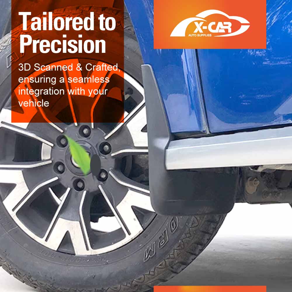 Mud Flaps Splash Guards for GWM Cannon-X/Cannon Vanta 2021-Onwards Mudguard Fender Front and Rear Set of 4