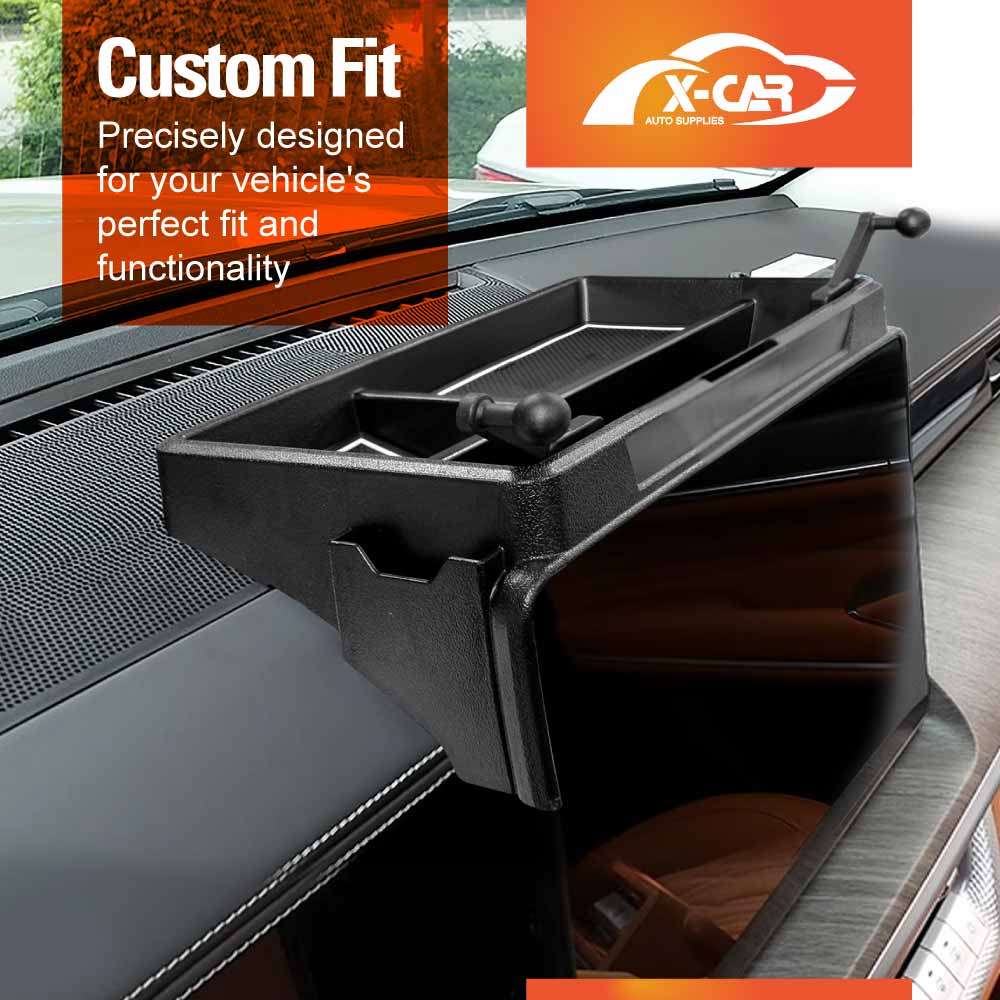 Dash Center Console Organizer for GWM Cannon Alpha 2024-2025 Dashboard Storage Box Phone Stand Tray