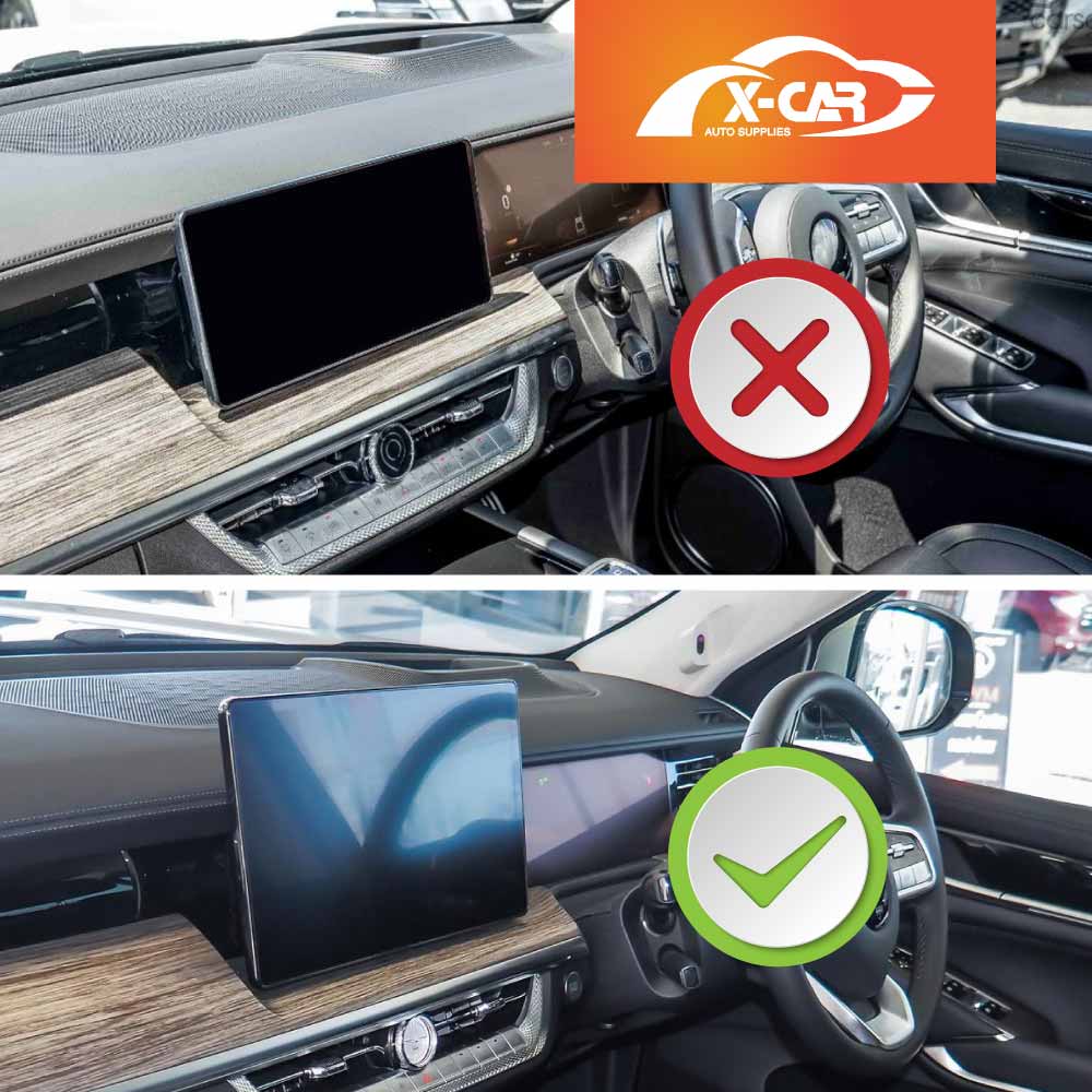 Dash Center Console Organizer for GWM Cannon Alpha 2024-2025 Dashboard Storage Box Phone Stand Tray