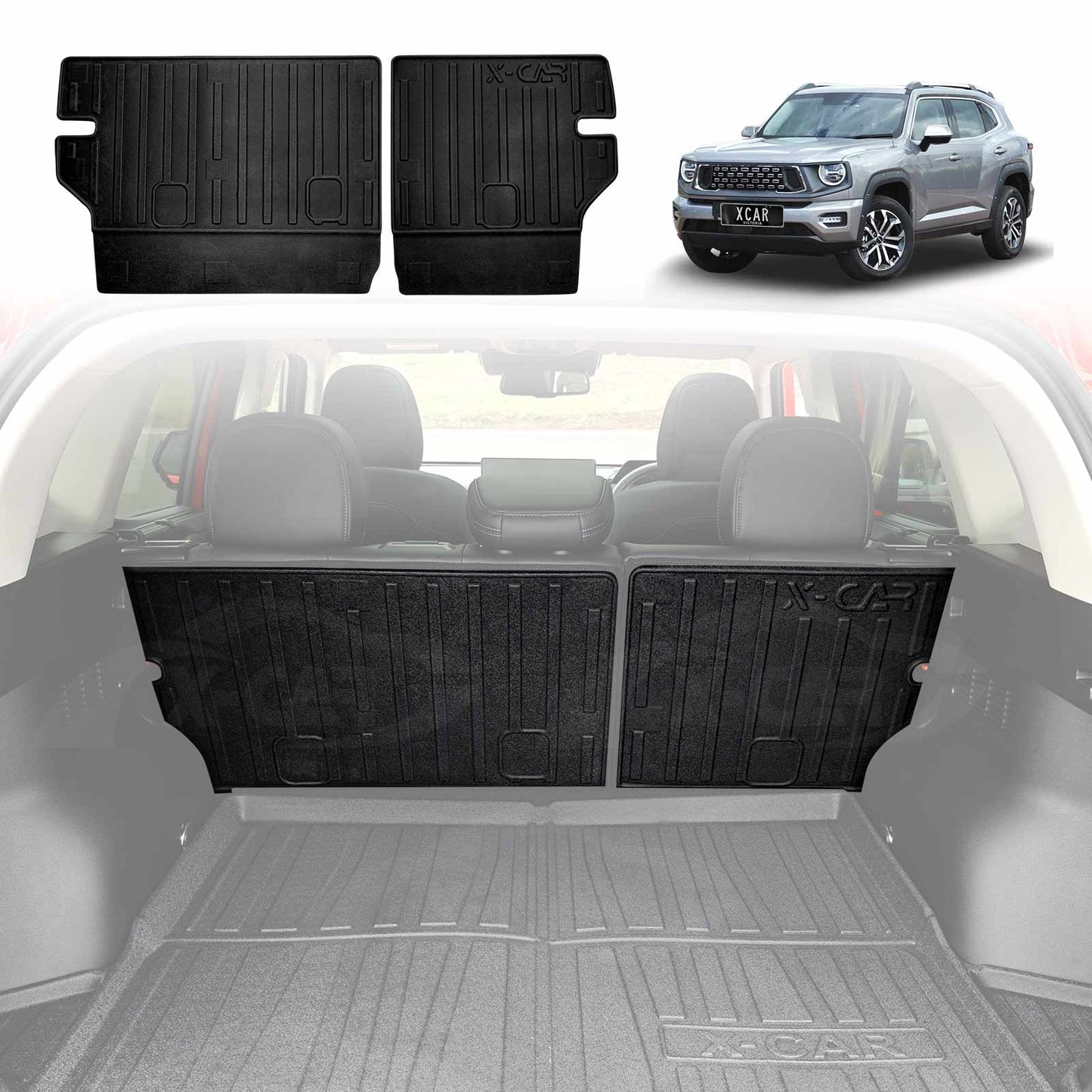 Back Seat Protector for GWM Haval H7 2025-Onwards All Weather Heavy Duty Car Seat Kick Mats Cover Accessories