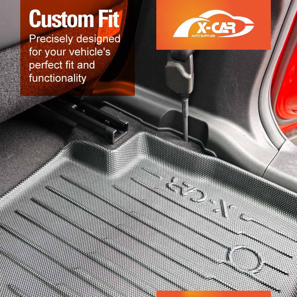 Floor Mats Boot Liner Set for GWM Haval H7 2025-Onwards All Weather Heavy Duty Car Trunk Cargo Kick Back Seat Protector Cover