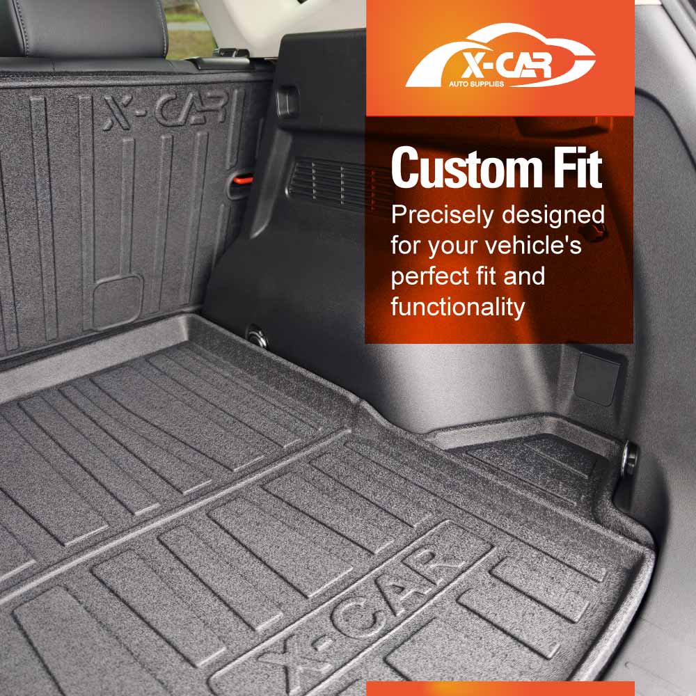 Floor Mats Boot Liner Set for GWM Haval H7 2025-Onwards All Weather Heavy Duty Car Trunk Cargo Kick Back Seat Protector Cover