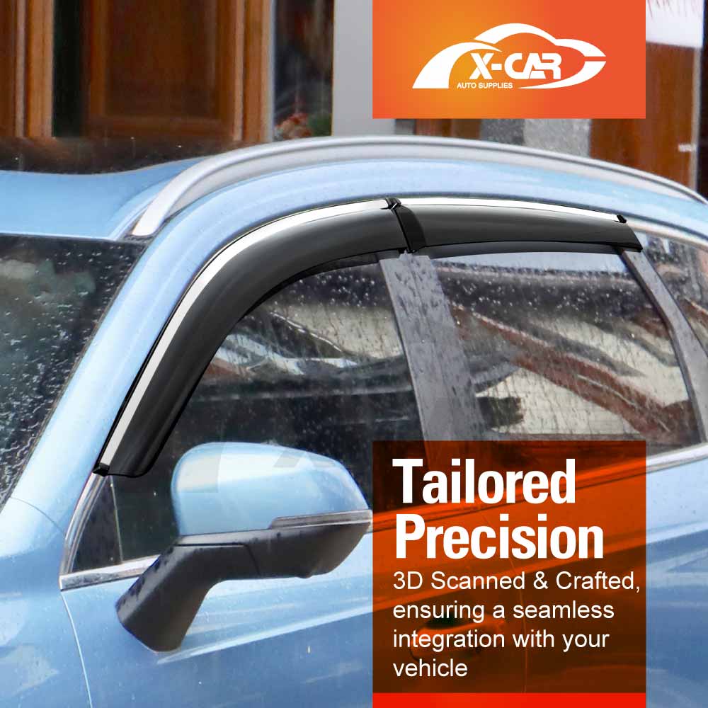 Weathershields for GWM Haval Jolion 2024-Onwards Car Weather Shields Wind Deflectors Window Sun Visor 4 Pcs