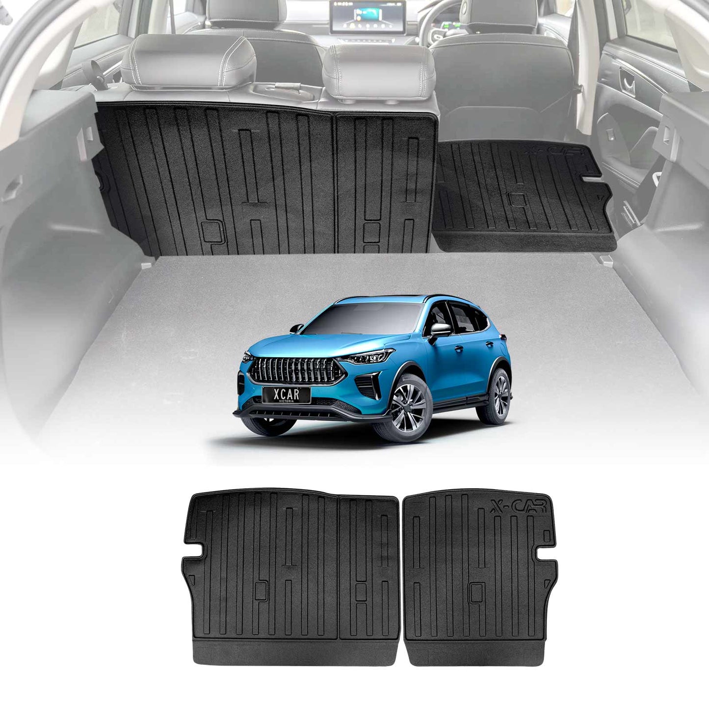 Back Seat Protector for GWM Haval Jolion 2021-Onwards All Weather Heavy Duty Car Seat Kick Mats Cover Accessories