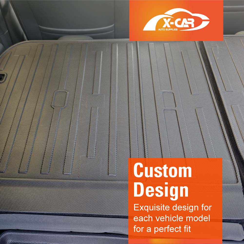3D Floor Mats Boot Liner Set for GWM Ora 5 2026-Onwards Lower Boot Level All Weather Heavy Duty Cargo Kick Back Seat Cover