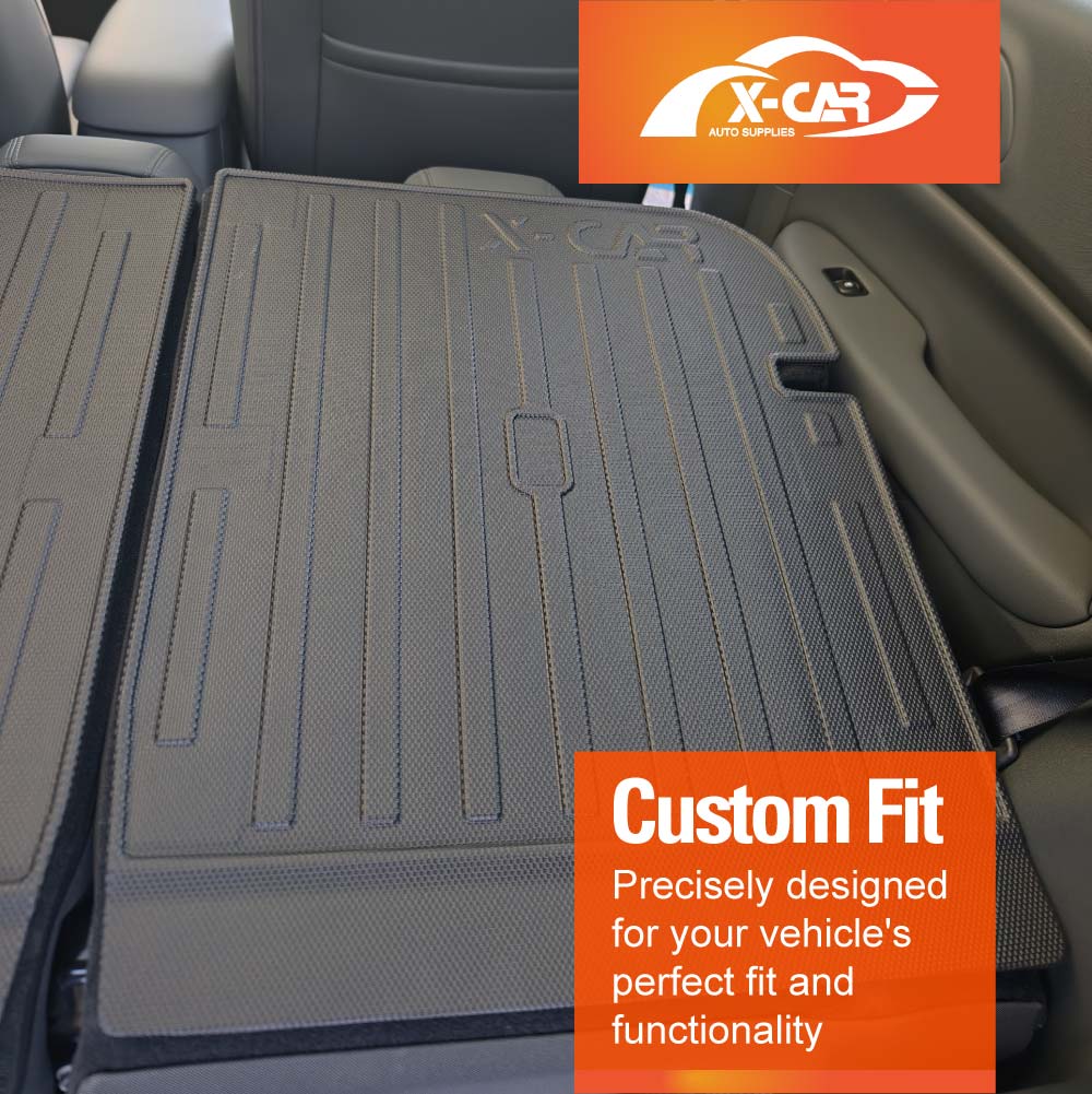 3D Floor Mats Boot Liner Set for GWM Ora 5 2026-Onwards Lower Boot Level All Weather Heavy Duty Cargo Kick Back Seat Cover