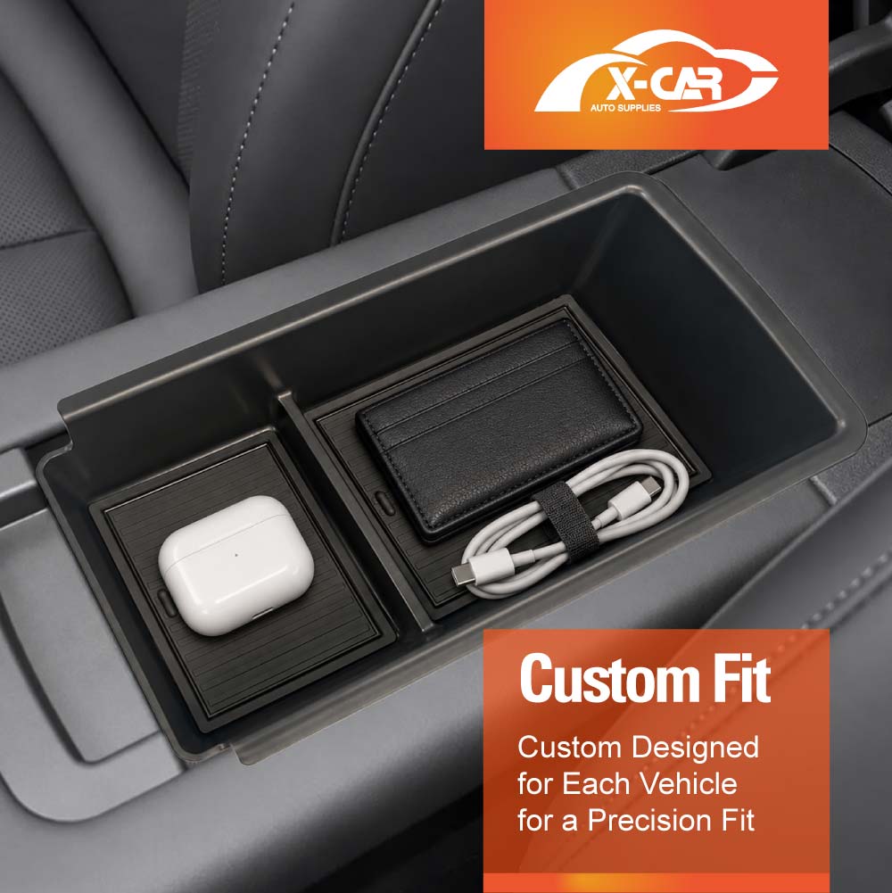 Centre Console Organiser Set for GWM Ora 5 2026-Onwards Dashboard Armrest Tray Storage Box Cup Holder Wireless Charging Pad