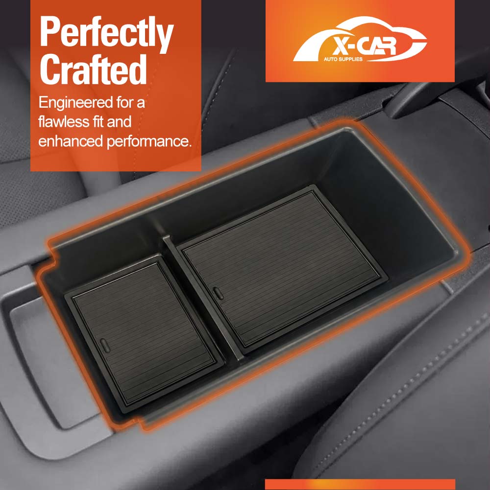 Centre Console Organiser Set for GWM Ora 5 2026-Onwards Armrest Tray Storage Box Cup Holder Wireless Charging Pad