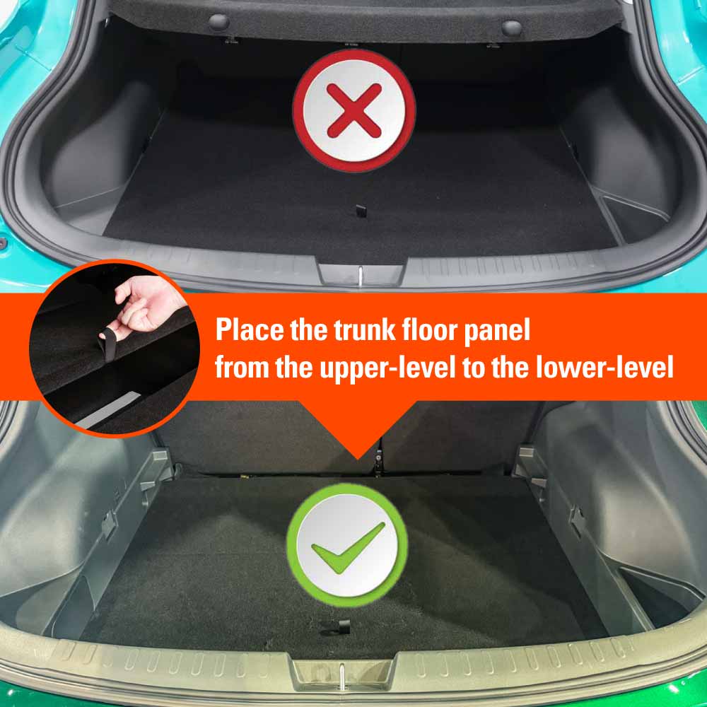 Boot Liner for GWM Ora 5 2026-Onwards Lower Boot Level All Weather Heavy Duty Cargo Trunk Cover Mat Luggage Tray Car Accessories