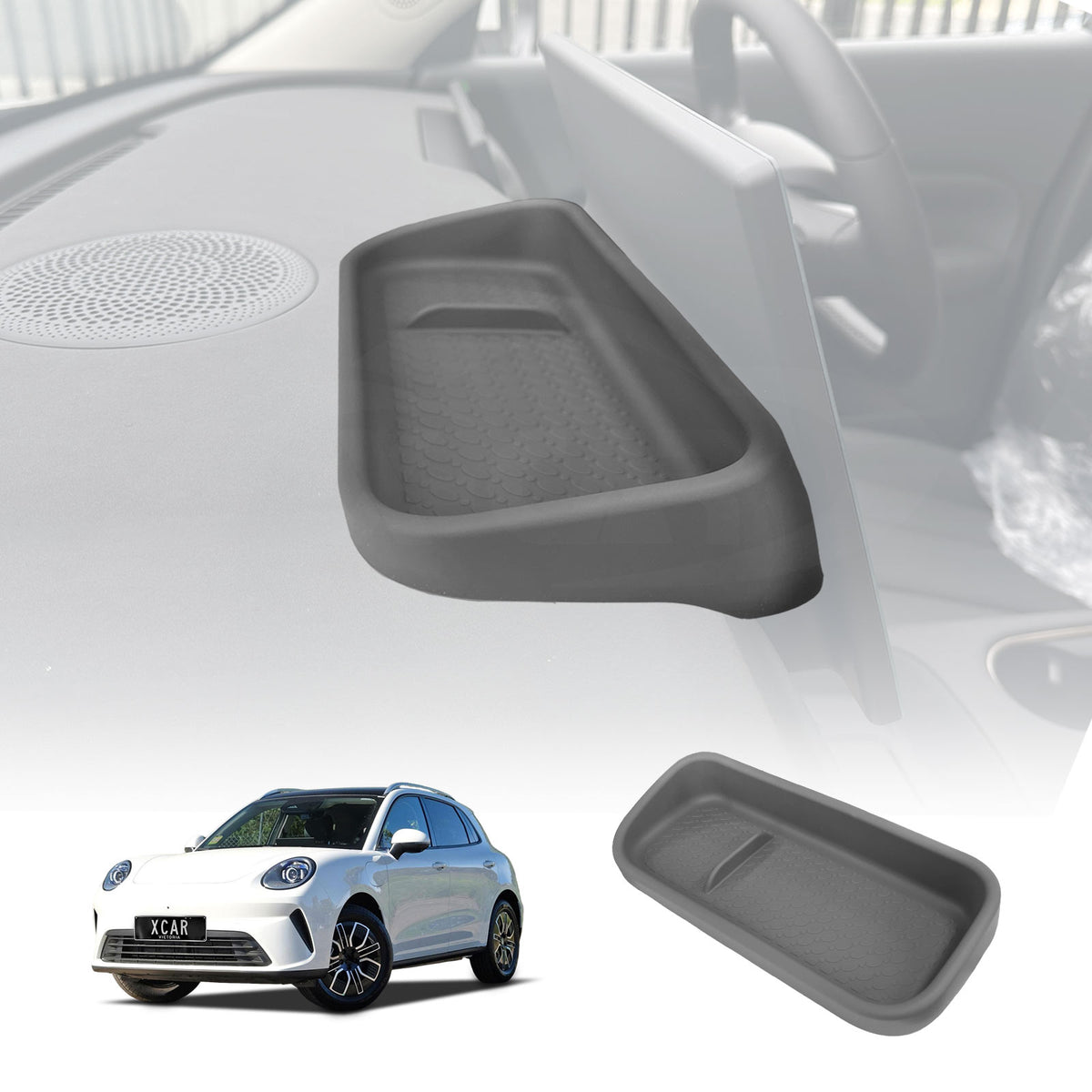 Dashboard Storage Tray for GWM Ora 5 2026-Onwards Behind Touch Screen Organizer Centre Console Interior Accessories