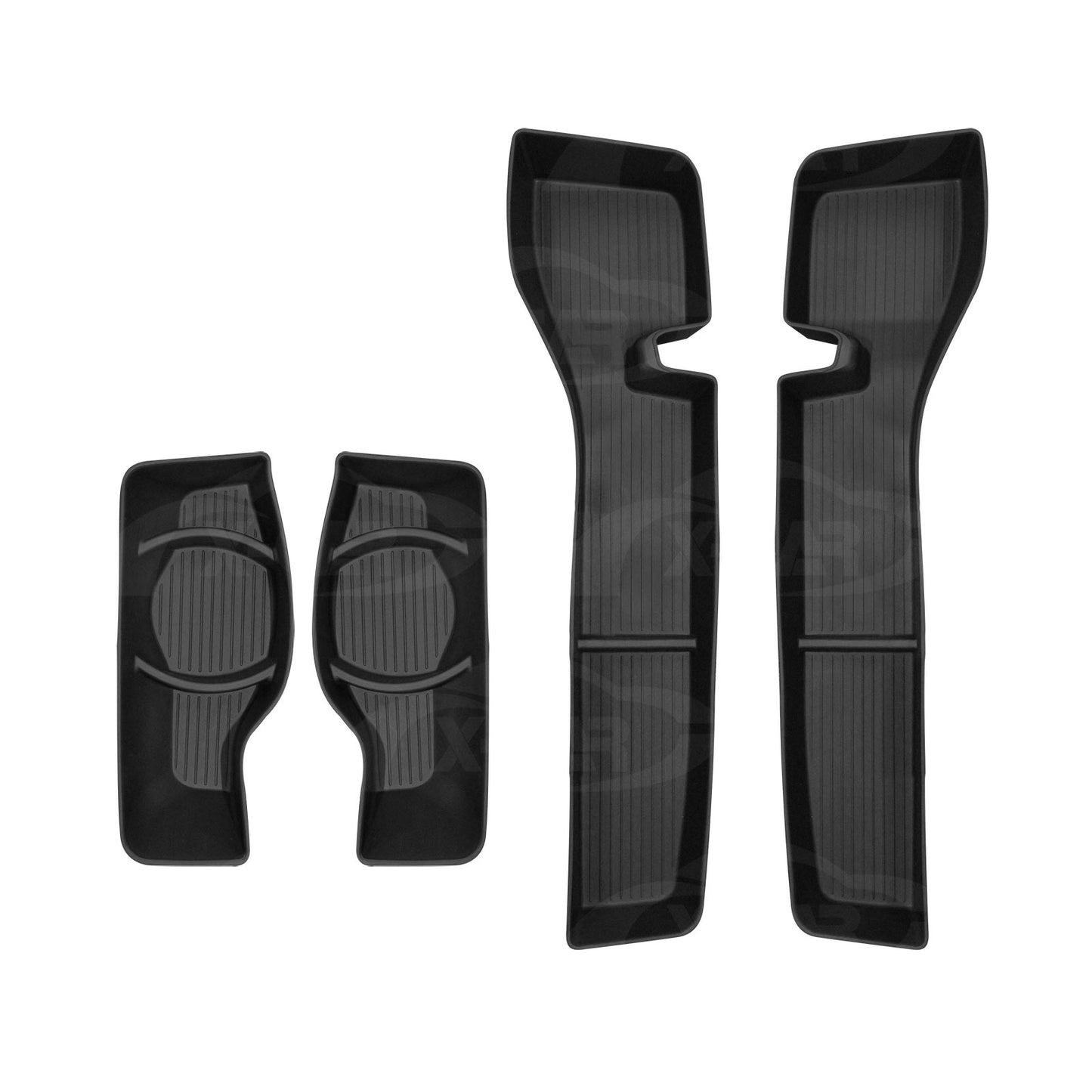 Car Door Side Storage Box Tray for GWM Tank 300 Tank300 2023-Onwards Organizer Accessories Front and Rear Row Set of 4