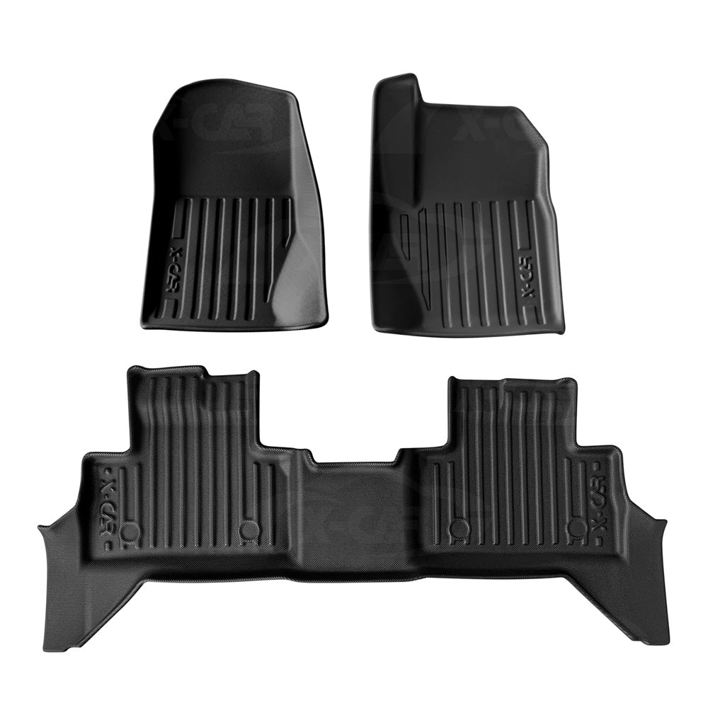 3D Floor Mats for GWM Tank 300 Tank300 PHEV 2023-Onwards Heavy Duty All Weather Car Waterproof Interior Protection Liner Set