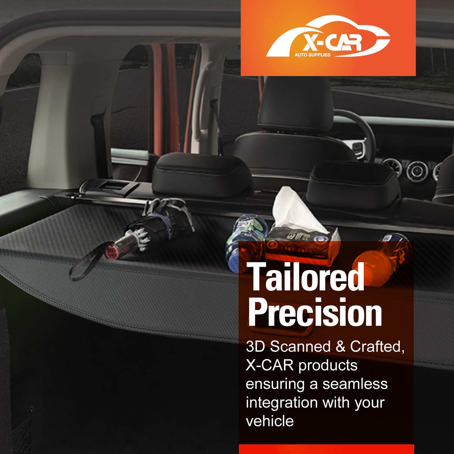 Retractable Cargo Cover for GWM Tank 300 Tank300 2023-Onwards  Rear Rack Partition Shelter Canvas Trunk Luggage Security Shield Shade