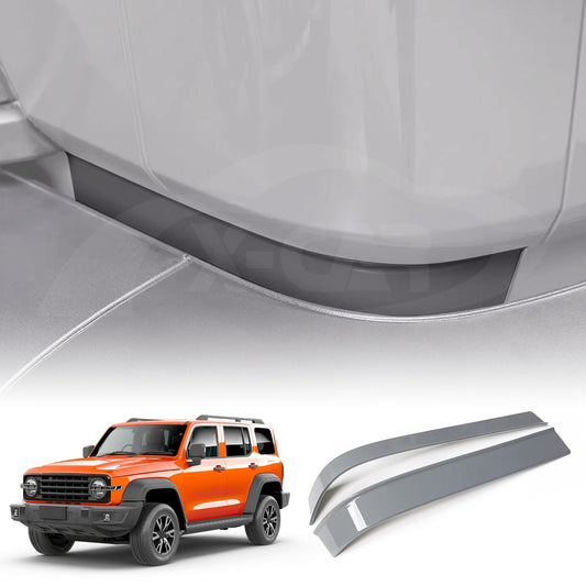 Grey Rear Bumper Corner Cover Trim for GWM Tank 300 Tank300 2023-2025 Modified Inner Decorative Panel