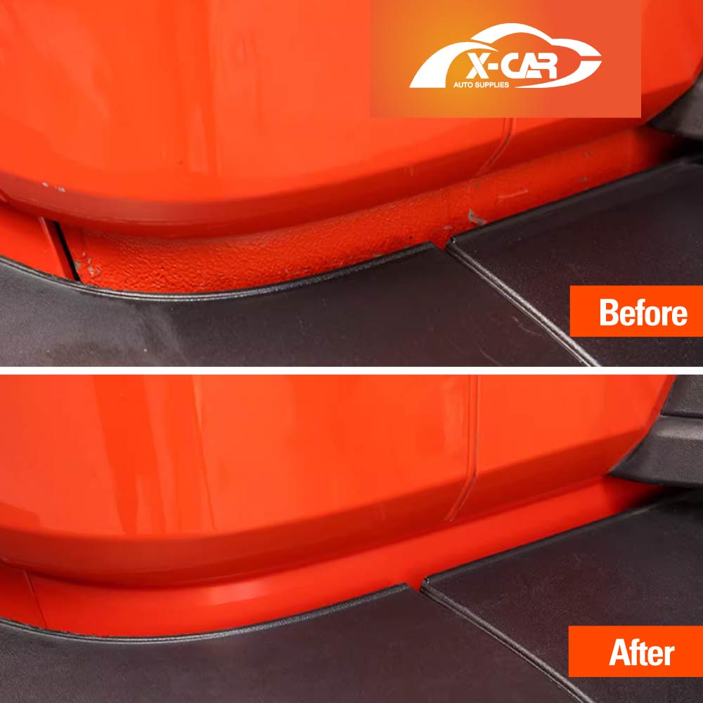 Orange Rear Bumper Corner Cover Trim for GWM Tank 300 Tank300 2023-2025 Modified Inner Decorative Panel