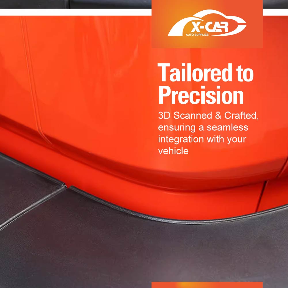 Orange Rear Bumper Corner Cover Trim for GWM Tank 300 Tank300 2023-2025 Modified Inner Decorative Panel