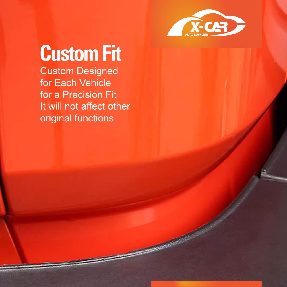 Orange Rear Bumper Corner Cover Trim for GWM Tank 300 Tank300 2023-2025 Modified Inner Decorative Panel