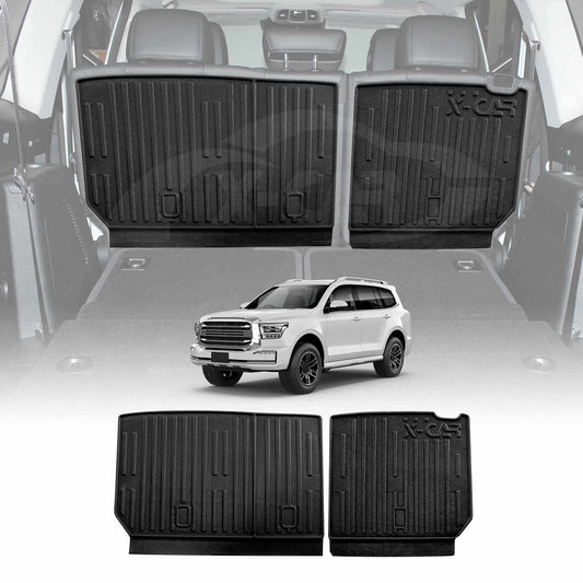 Back Seat Protector for GWM Tank 500 Tank500 2024-2025 All Weather Heavy Duty Car Seat Kick Mats Cover
