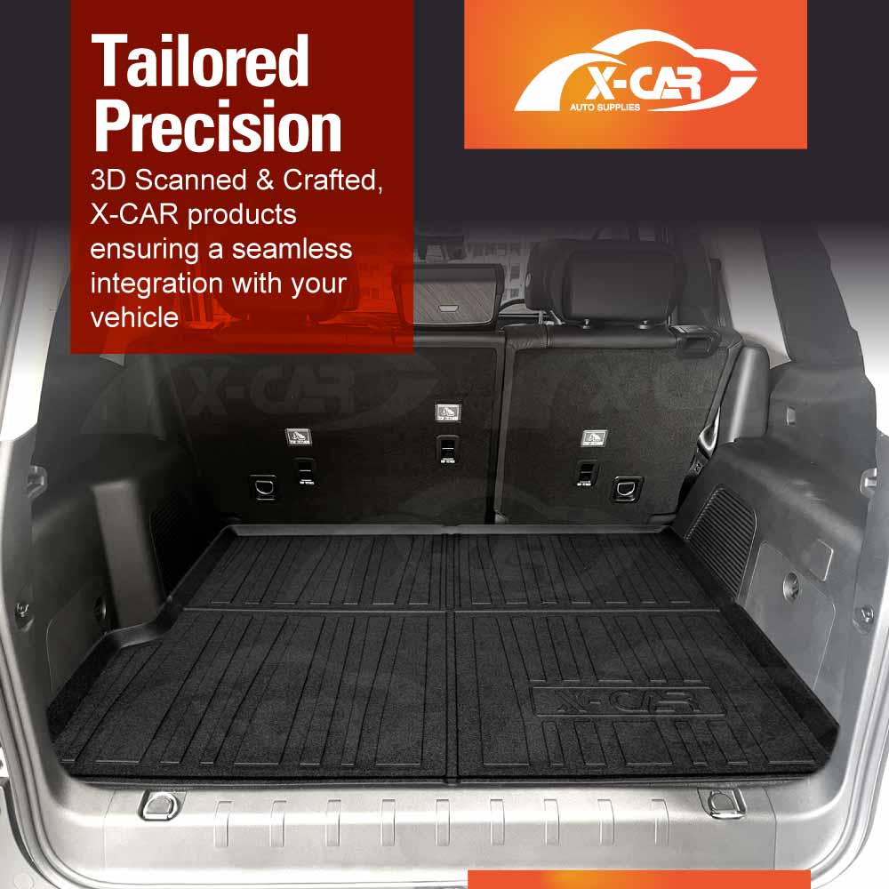 3D Floor Mats Boot Liner Set for GWM Tank 500 Tank500 PHEV 2024-Onwards All Weather Heavy Duty Cargo Car Trunk Luggage Tray
