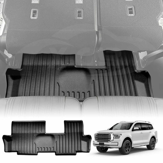 3D Heavy Duty All Weather Car Mat Floor Liner Third Row Seat for GWM Tank 500 Tank500 2024-2025