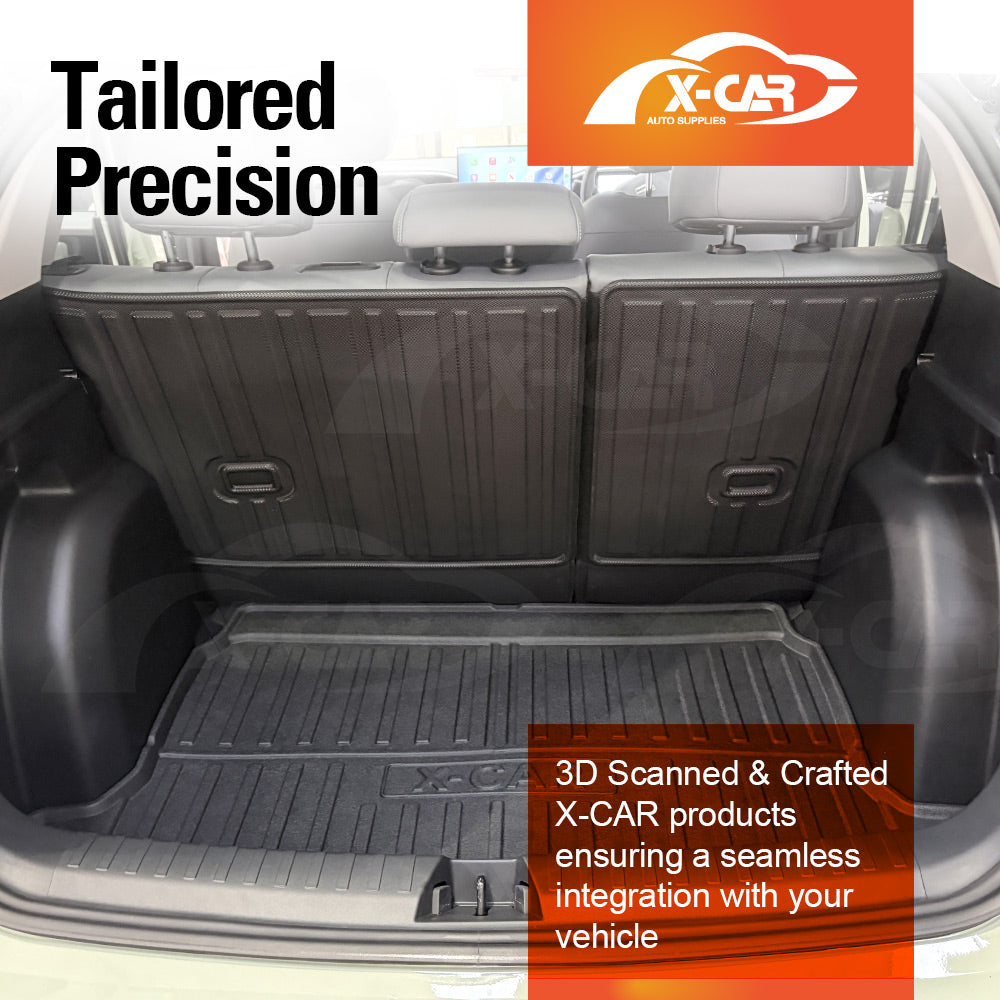 3D Floor Mats Boot Liner for Geely EX2 EX 2 Hatch 2026-Onwards All Weather Heavy Duty Toolbox Cargo Car Trunk Luggage Tray
