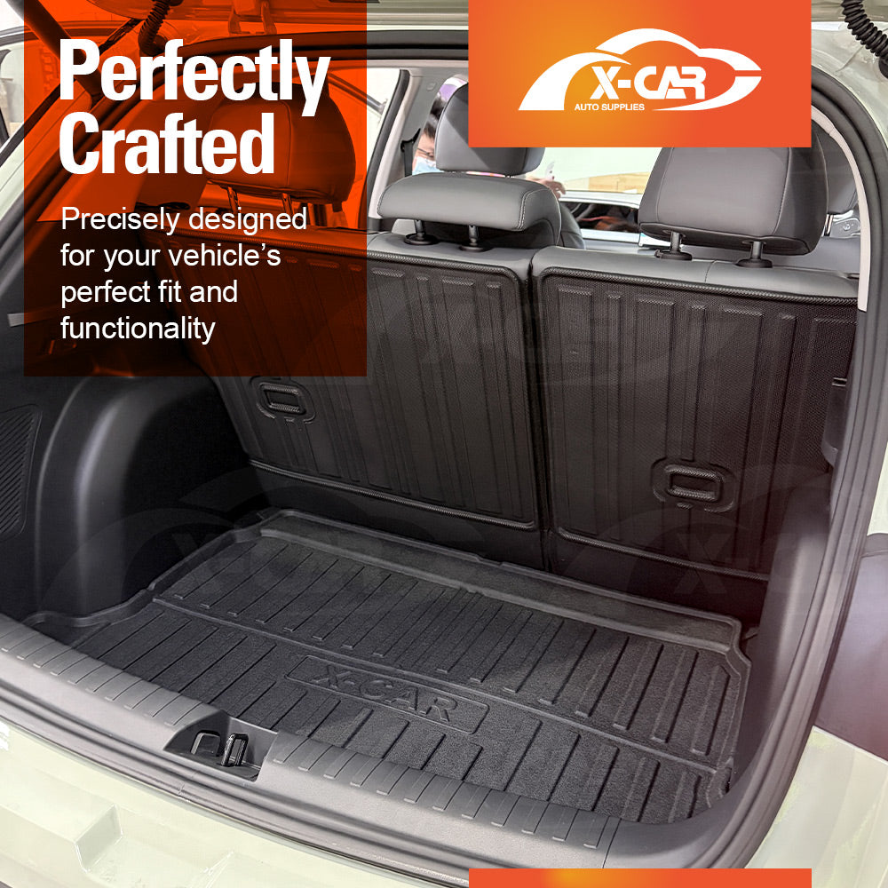 3D Floor Mats Boot Liner for Geely EX2 EX 2 Hatch 2026-Onwards All Weather Heavy Duty Toolbox Cargo Car Trunk Luggage Tray