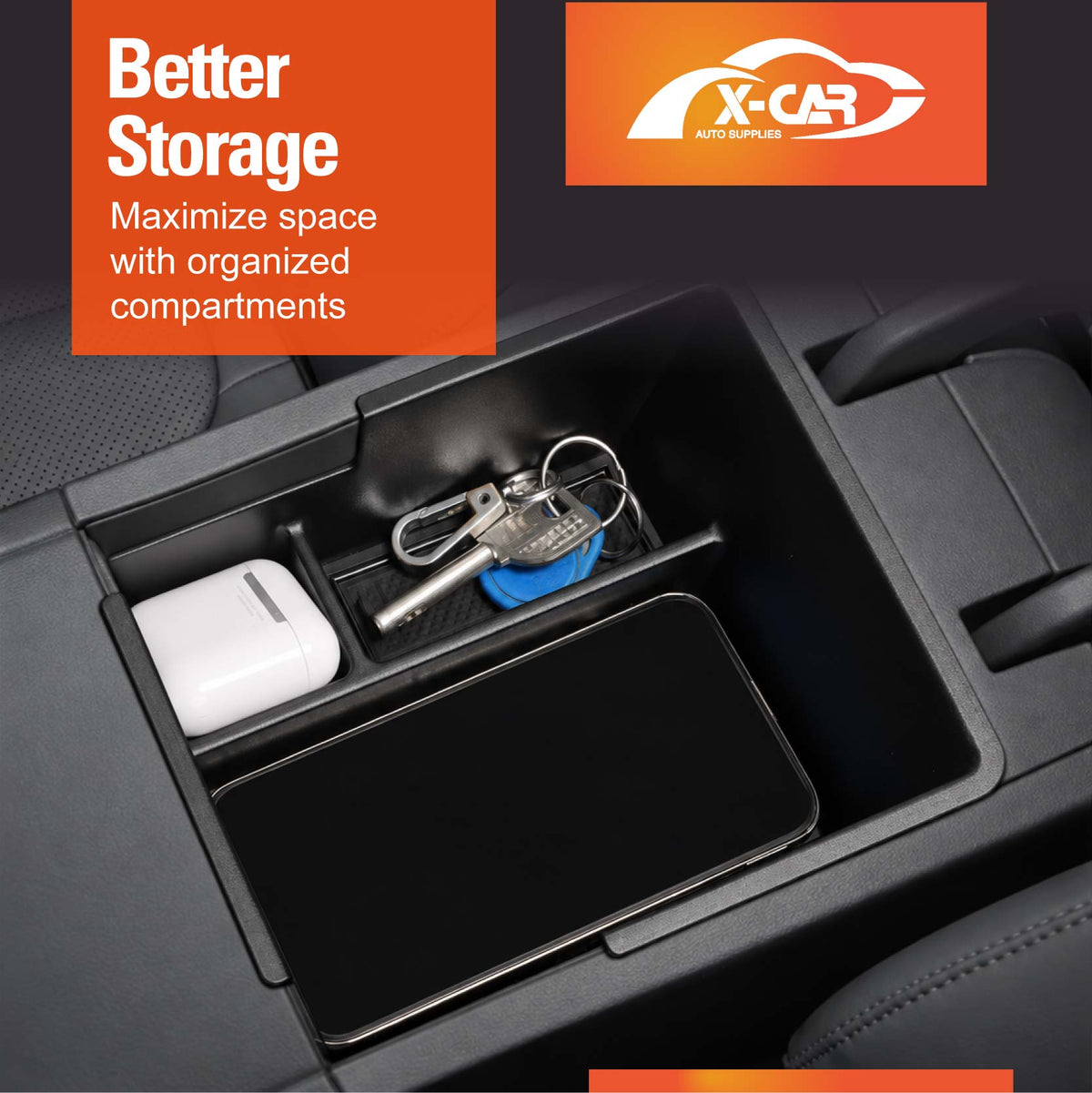 Centre Console Organizer Set for Geely EX2 EX 2 2026-Onwards Wireless Charging Phone Pad Armrest Insert Storage Tray Accessories