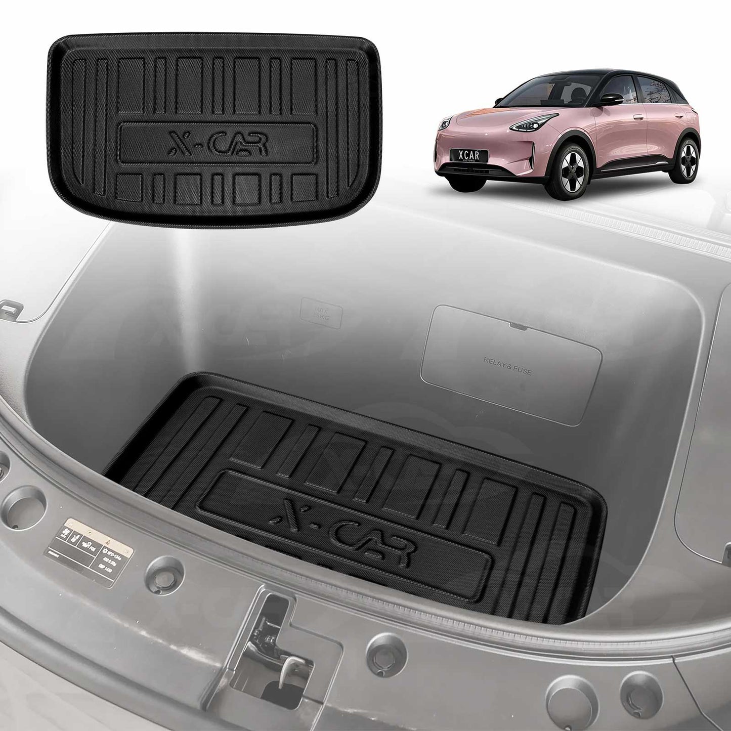 Front Trunk Liner for Geely EX2 EX 2 Hatch 2026-Onwards All Weather Heavy Duty Cargo Trunk Mat Luggage Tray Accessories