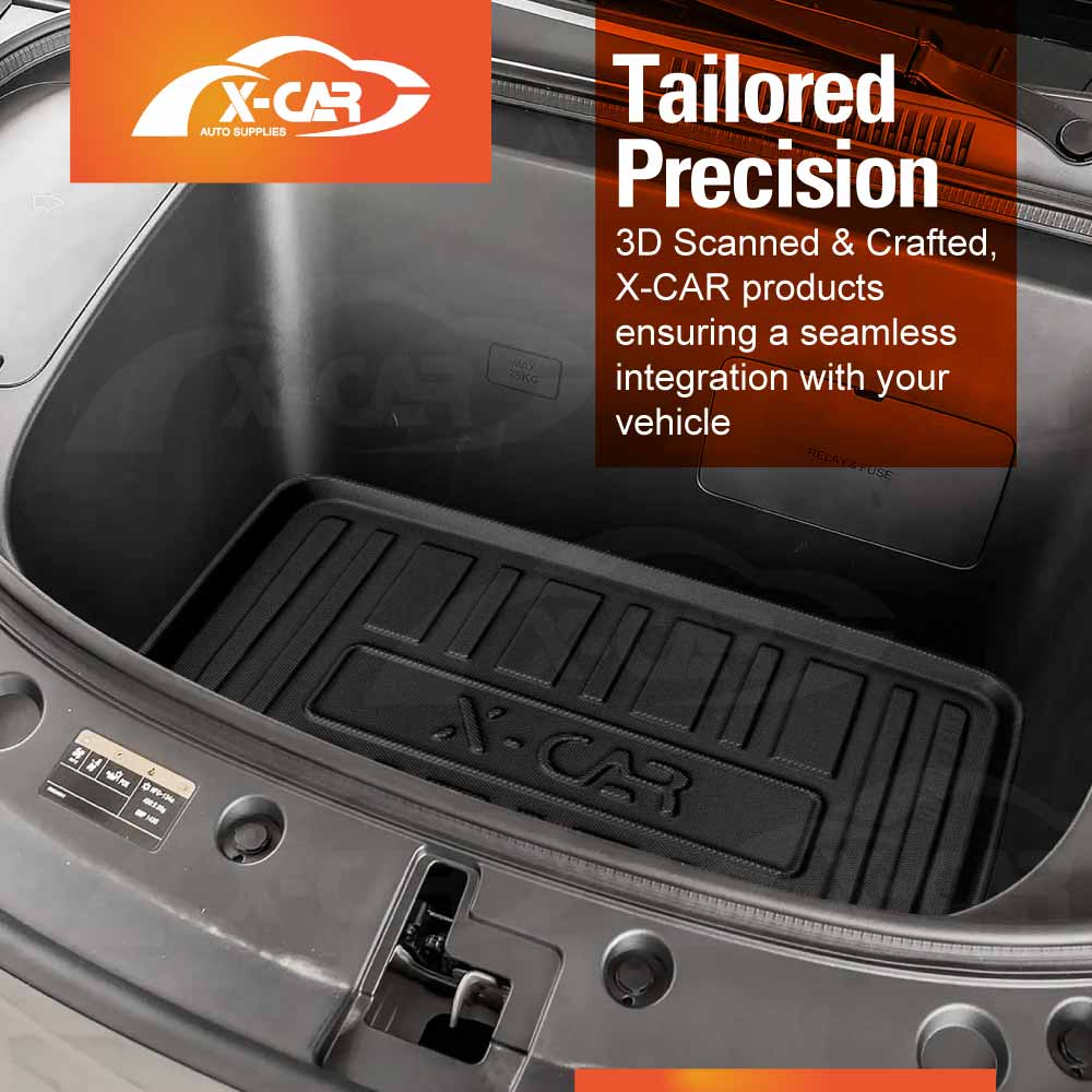 3D Floor Mats Boot Liner for Geely EX2 EX 2 Hatch 2026-Onwards All Weather Heavy Duty Toolbox Cargo Car Trunk Luggage Tray