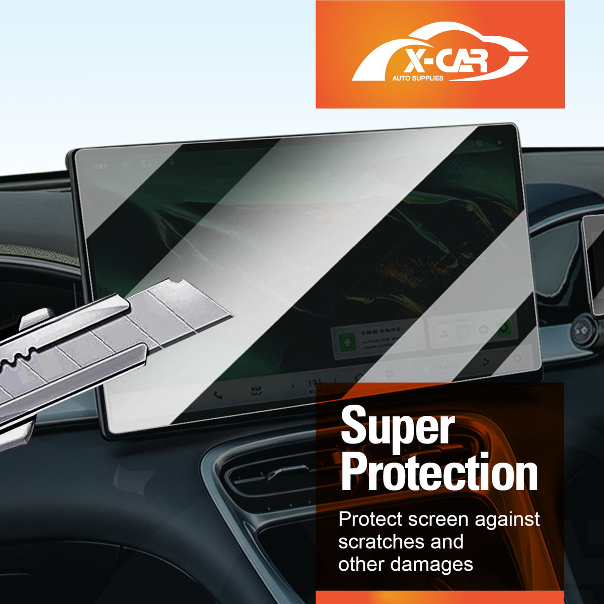 Tempered Glass Screen Protector Set for Geely EX2 EX 2 2026-Onwards Dash Centre Console Touchscreen Anti-Scratch Cover