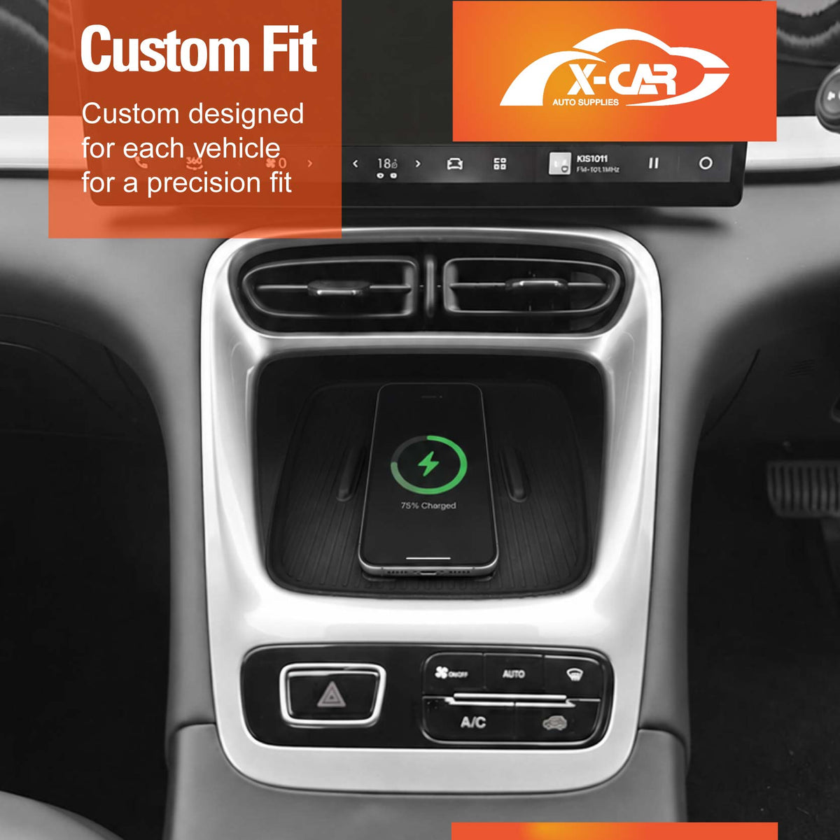 Wireless Charging Mat for Geely EX2 EX 2 Hatch 2026-Onwards Centre Console Non-Slip Silicone Protective Pad Interior Accessories