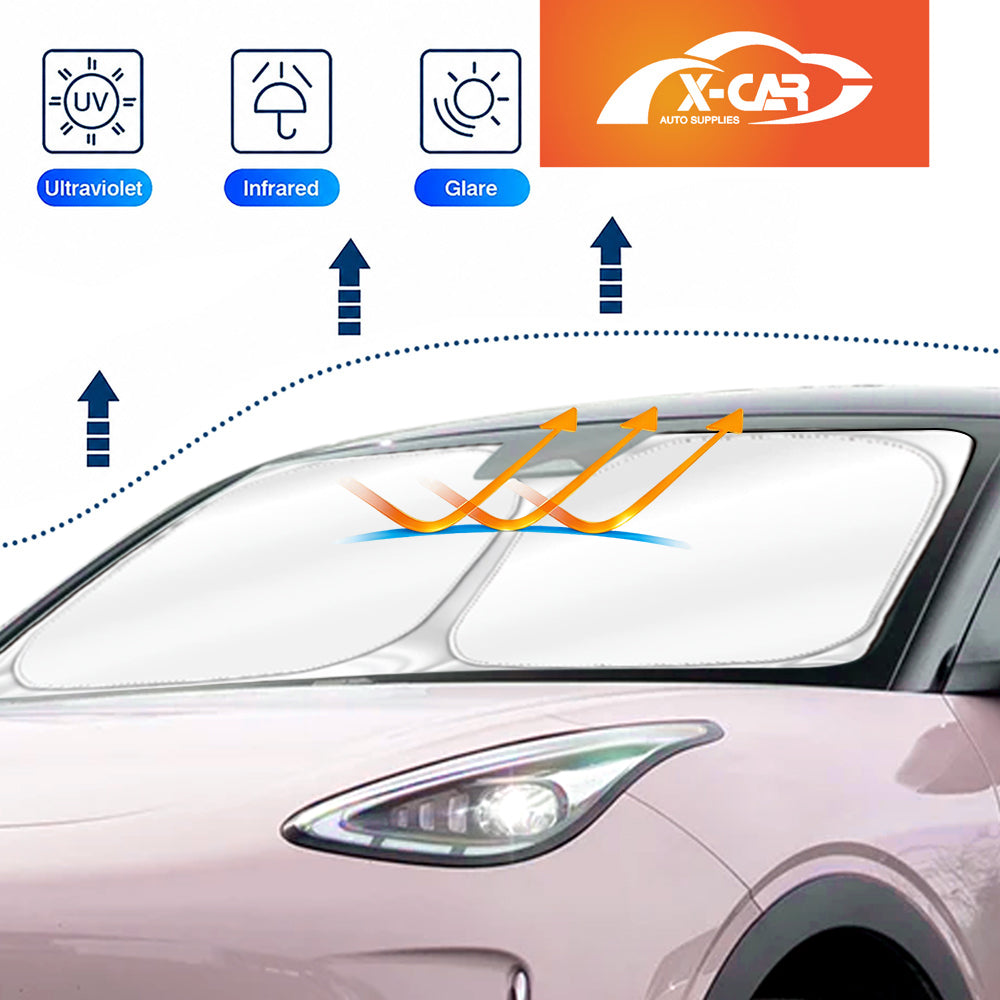 WindScreen Sun Shade for Geely EX2 EX 2 Hatch 2026-Onwards Blocks UV Rays Foldable Custom Wind Screen Sun Visor Protector