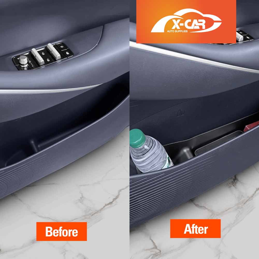 Car Door Side Storage Box Tray for Geely EX5 2025-Onwards Organizer Accessories Front and Rear Row Set of 4