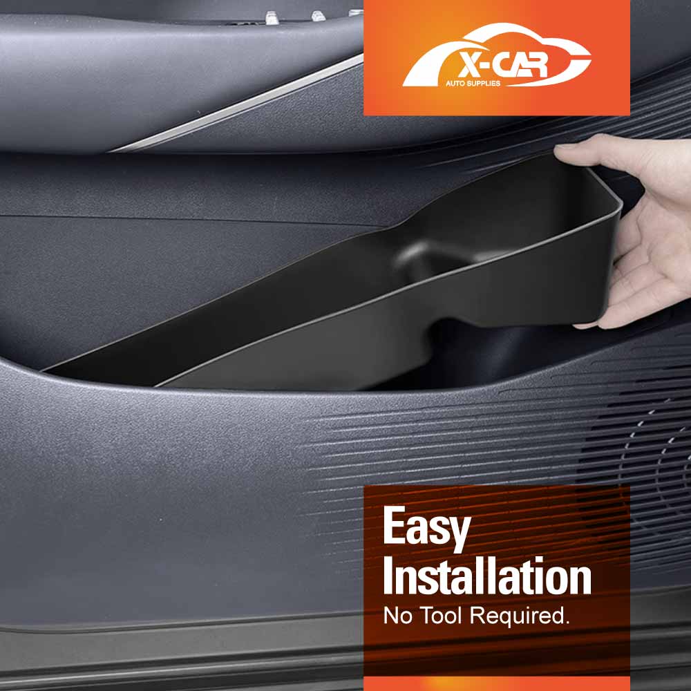 Car Door Side Storage Box Tray for Geely EX5 2025-Onwards Organizer Accessories Front and Rear Row Set of 4