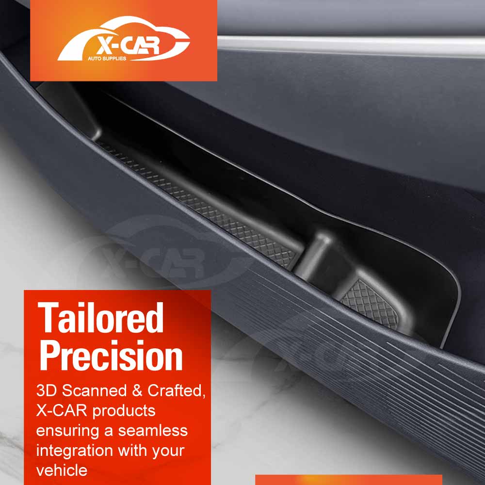 Car Door Side Storage Box Tray for Geely EX5 2025-Onwards Organizer Accessories Front and Rear Row Set of 4