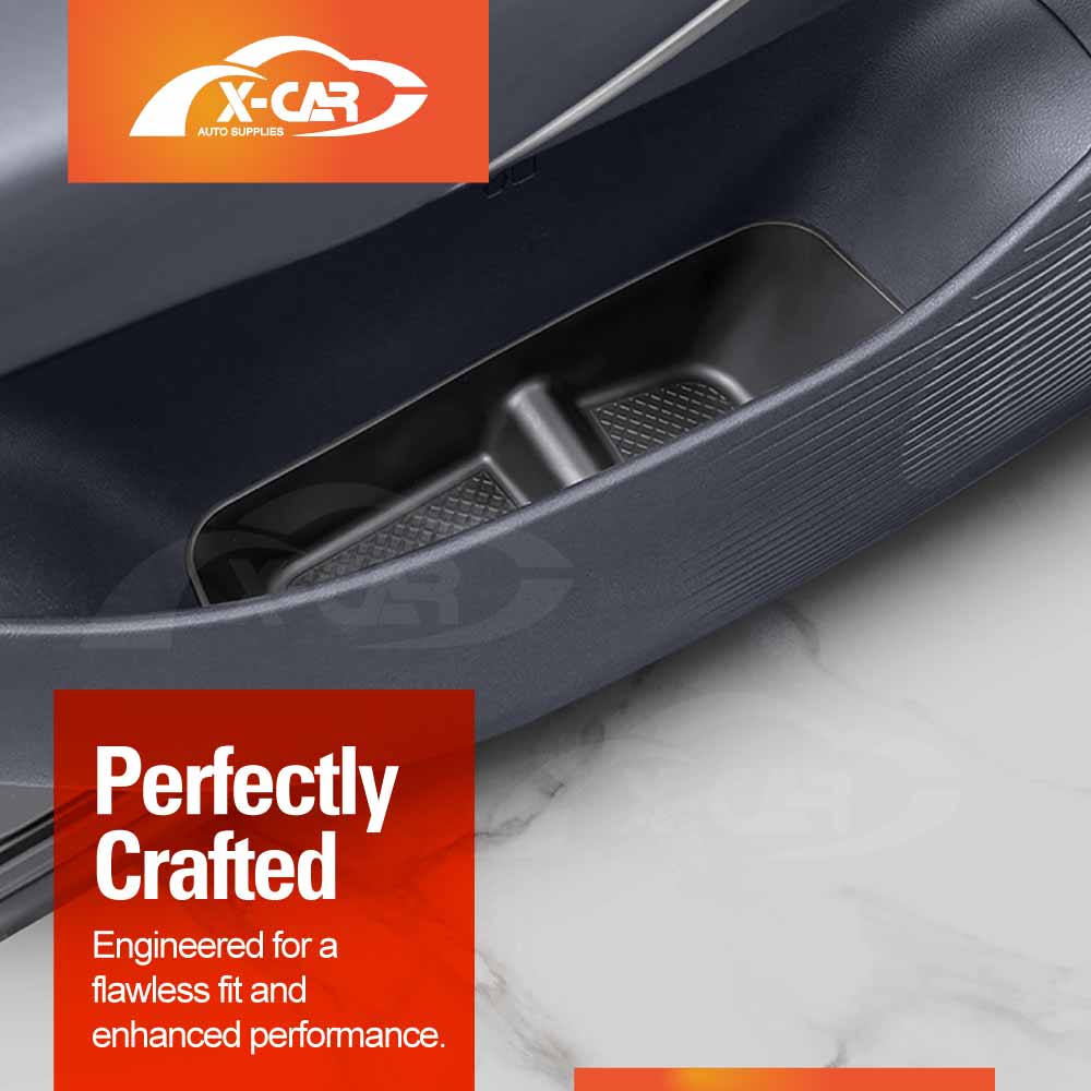 Car Door Side Storage Box Tray for Geely EX5 2025-Onwards Organizer Accessories Front and Rear Row Set of 4