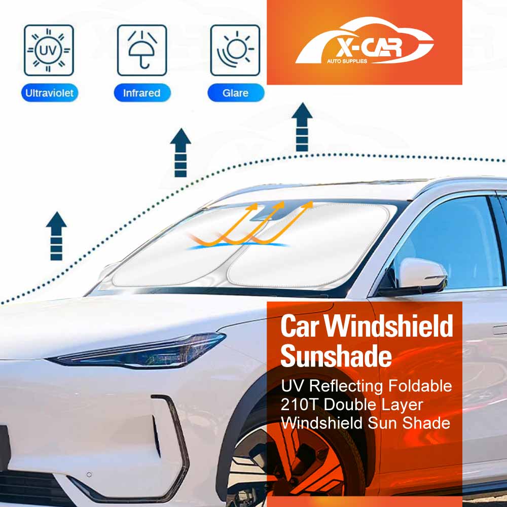 WindScreen Sun Shade for Geely EX5 2025-Onwards Blocks UV Rays Foldable Custom Wind Screen Sun Visor Protector
