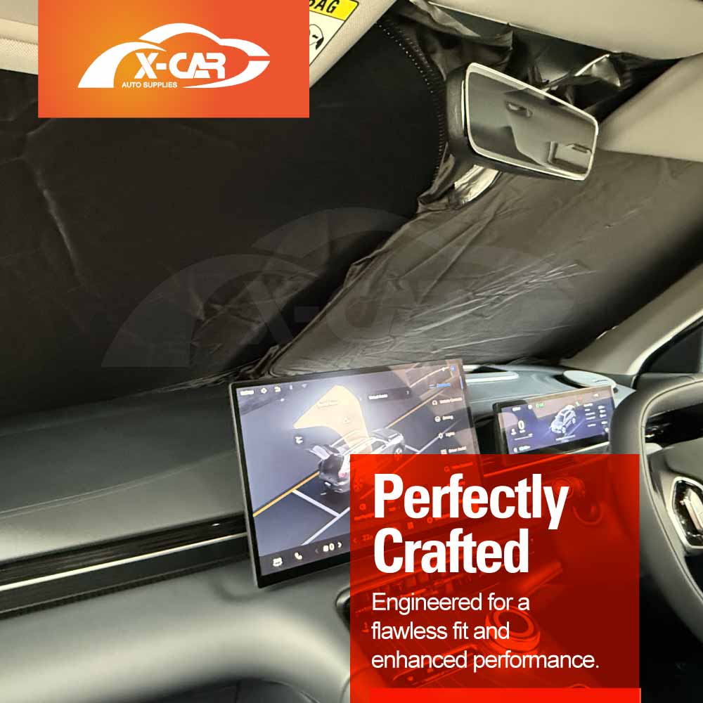 WindScreen Sun Shade for Geely EX5 2025-Onwards Blocks UV Rays Foldable Custom Wind Screen Sun Visor Protector