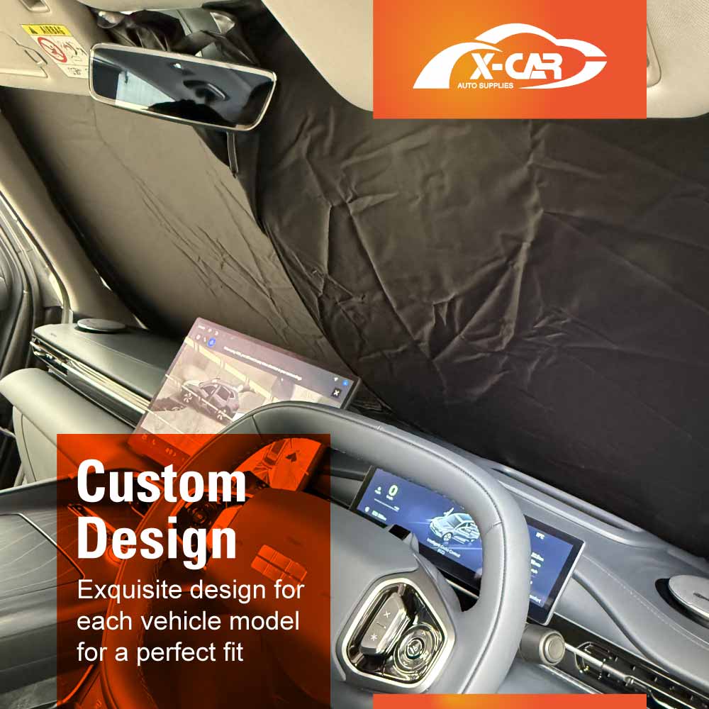 WindScreen Sun Shade for Geely EX5 2025-Onwards Blocks UV Rays Foldable Custom Wind Screen Sun Visor Protector