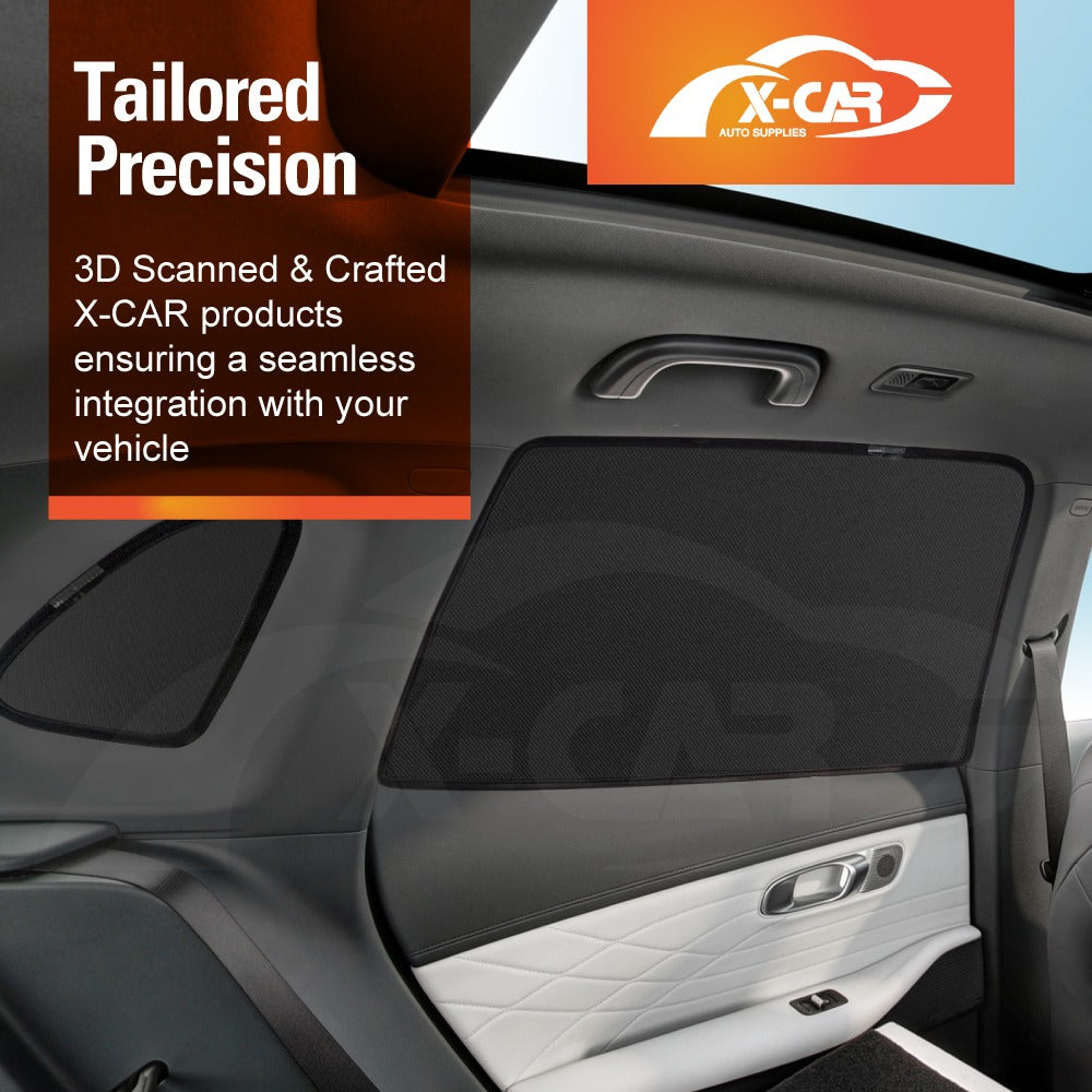 Rear Port Window Sun Shades for Geely Starray EM-i 2025-Onwards UV Protection Car Sunshade Blind Mesh
