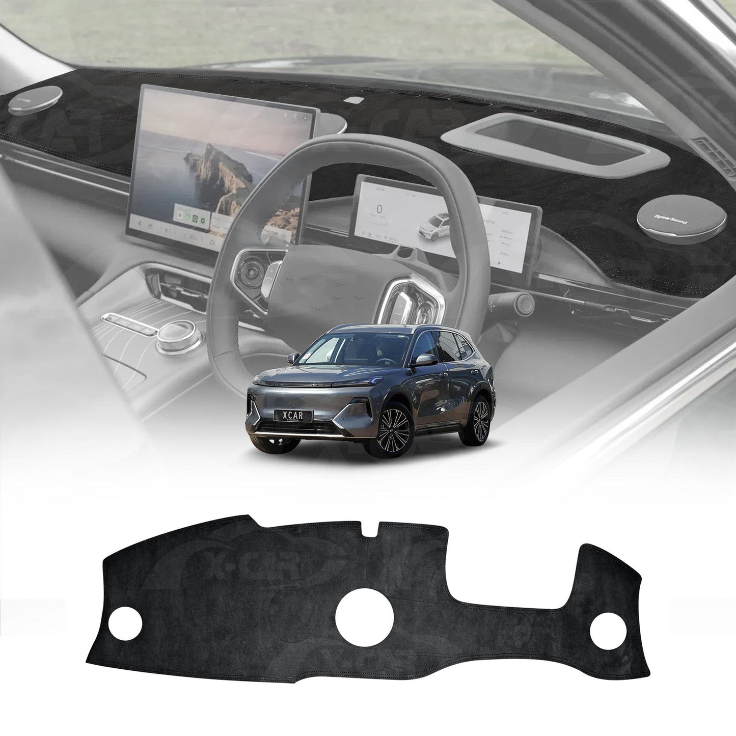 Dash Mat for Geely Starray EM-i 2025-Onwards Non-Slip Microfiber Pad Interior Accessories