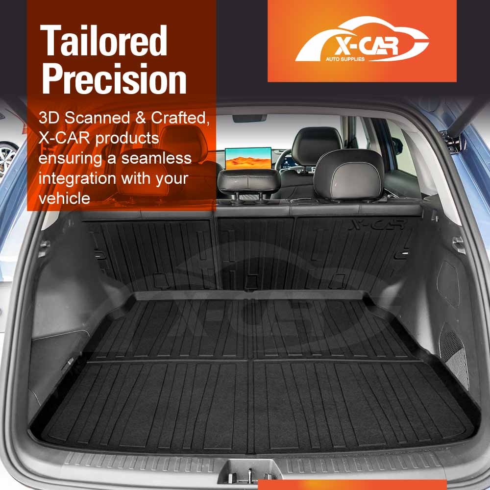 Boot Liner Kick Mats Set for Geely Starray EM-i 2025-Onwards All Weather Heavy Duty Cargo Car Trunk Back Seat Protector