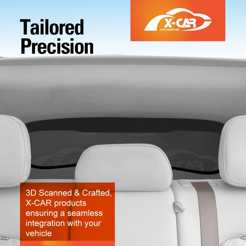 Rear Windscreen Sun Shade for Zeekr 7X 2025-Onwards Car Custom Wind Screen Blind Mesh