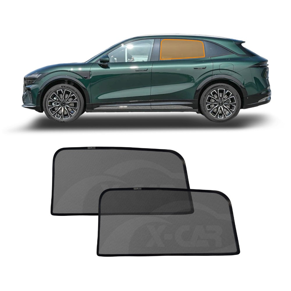Rear Window Sun Shades for Zeekr 7X 2025-Onwards UV Protection Car Sunshade Blind Mesh