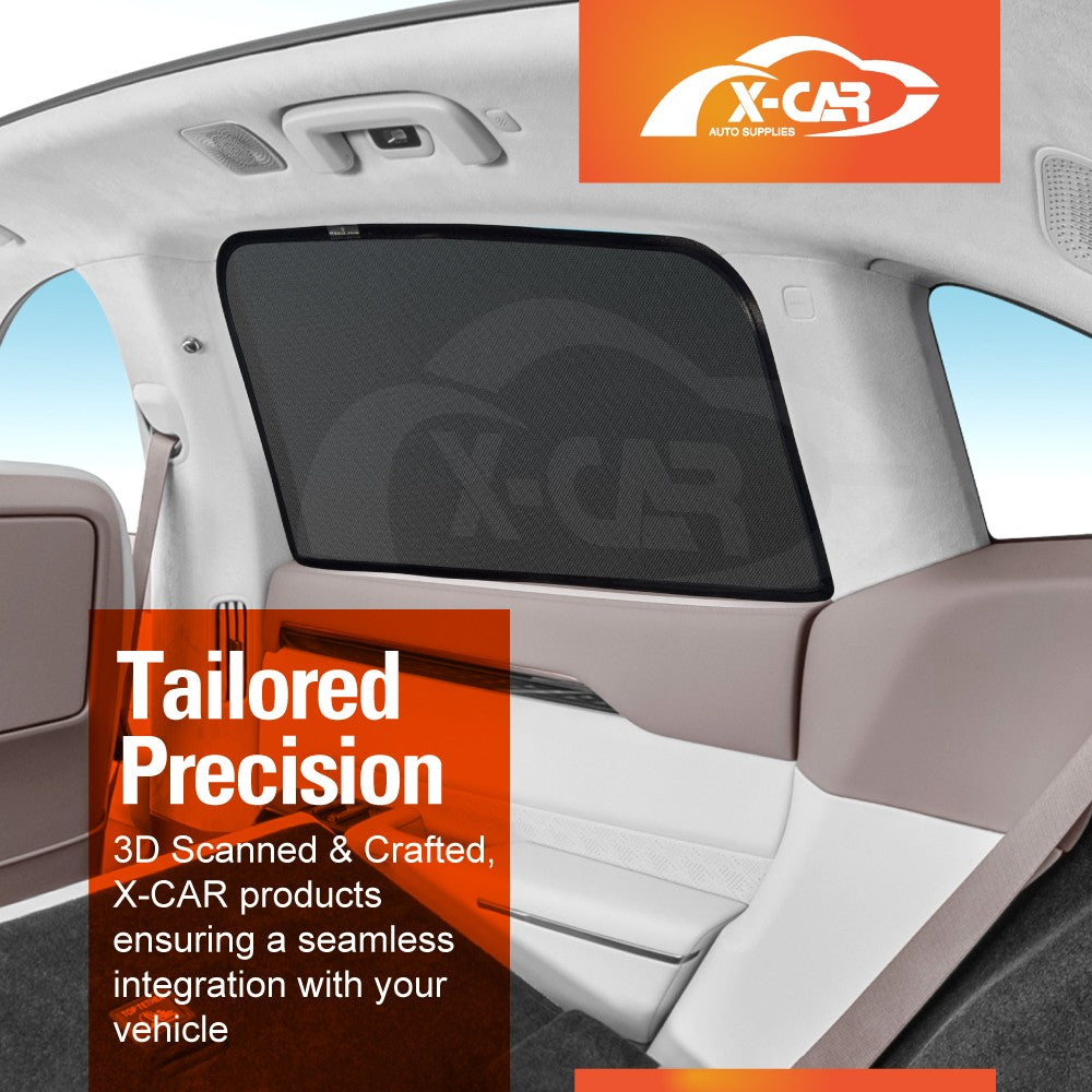 Rear Window Sun Shades for Zeekr 7X 2025-Onwards UV Protection Car Sunshade Blind Mesh