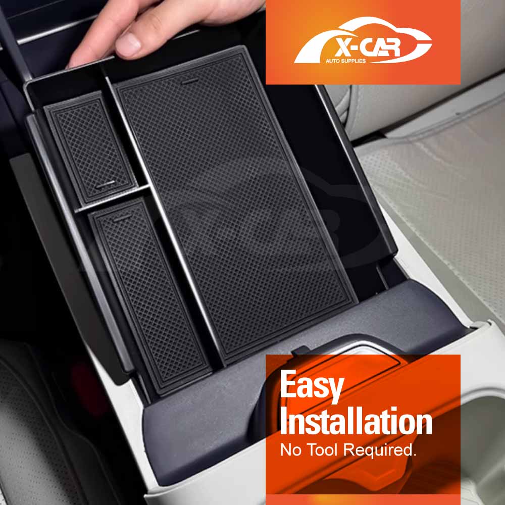 Centre Console Organizer Tray Set for Geely EX5 EX 5 2025-Onwards Armrest Rear Screen Dash Storage Box Car Interior Accessories