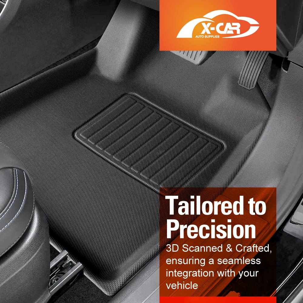 3D Floor Mats Boot Liner for Geely EX2 EX 2 Hatch 2026-Onwards All Weather Heavy Duty Toolbox Cargo Car Trunk Luggage Tray